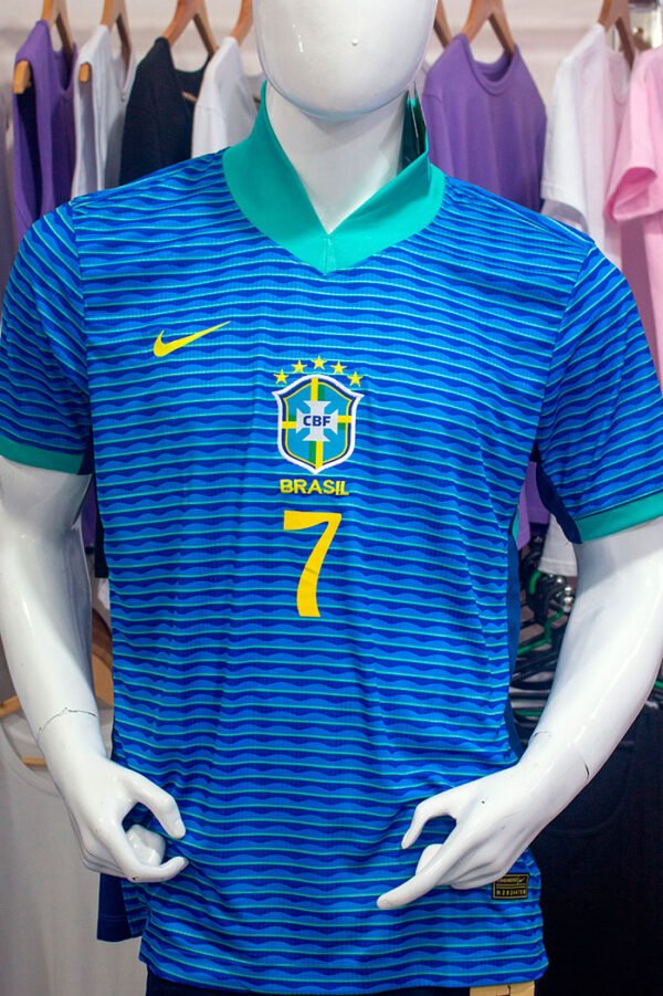 Camiseta de fútbol Alt. Brasil (azul)