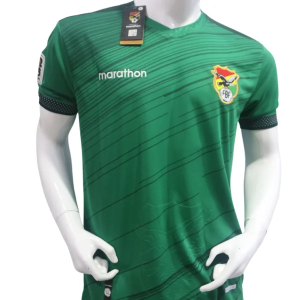 André-Camiseta fútbol Bolivia, Verde oficial