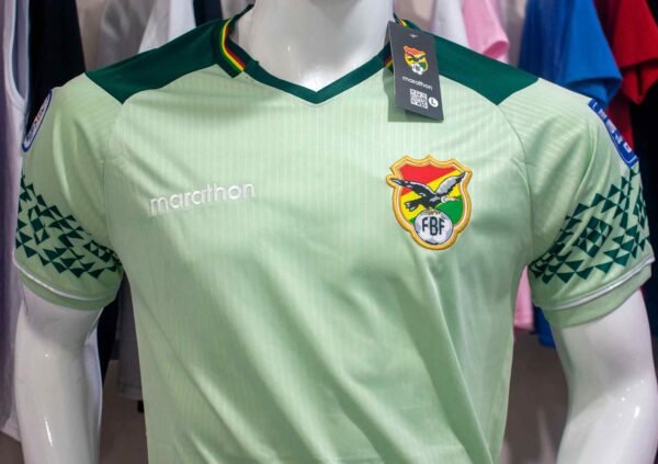 André-Camiseta fútbol Bolivia, Alter Verde mentisan