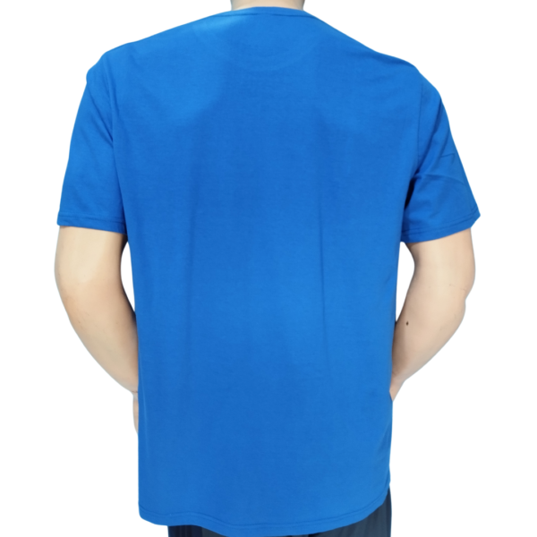 Polera Básica de algodón – Alternativo (Azul)