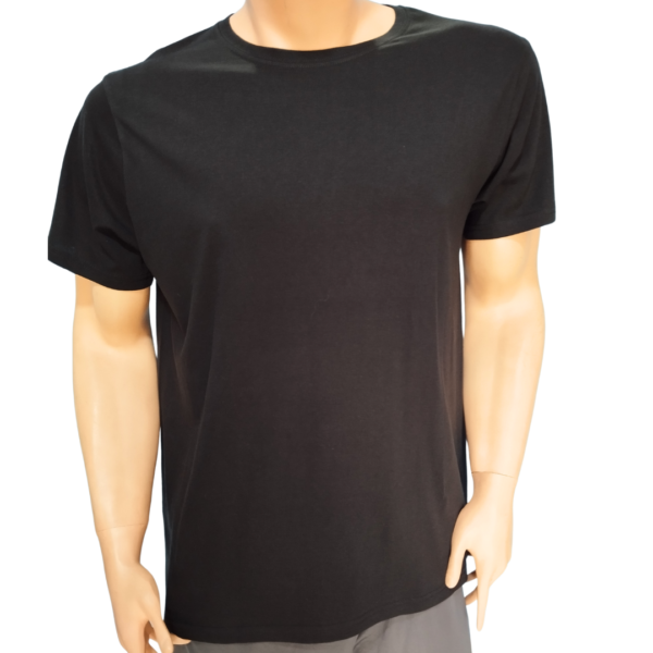 Polera Básica de algodón – Alternativo (Negro)