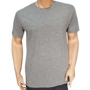 Polera Básica de algodón – Alternativo (Plomo)